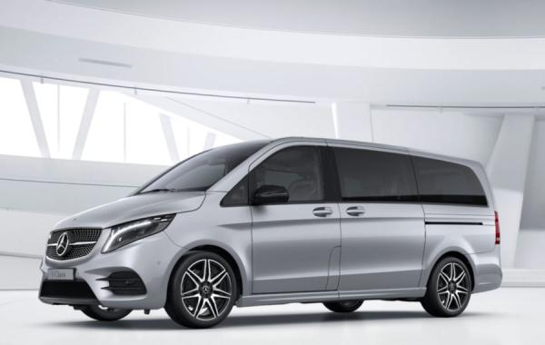 MERCEDES-BENZ TŘÍDA V 250d - stříbrná